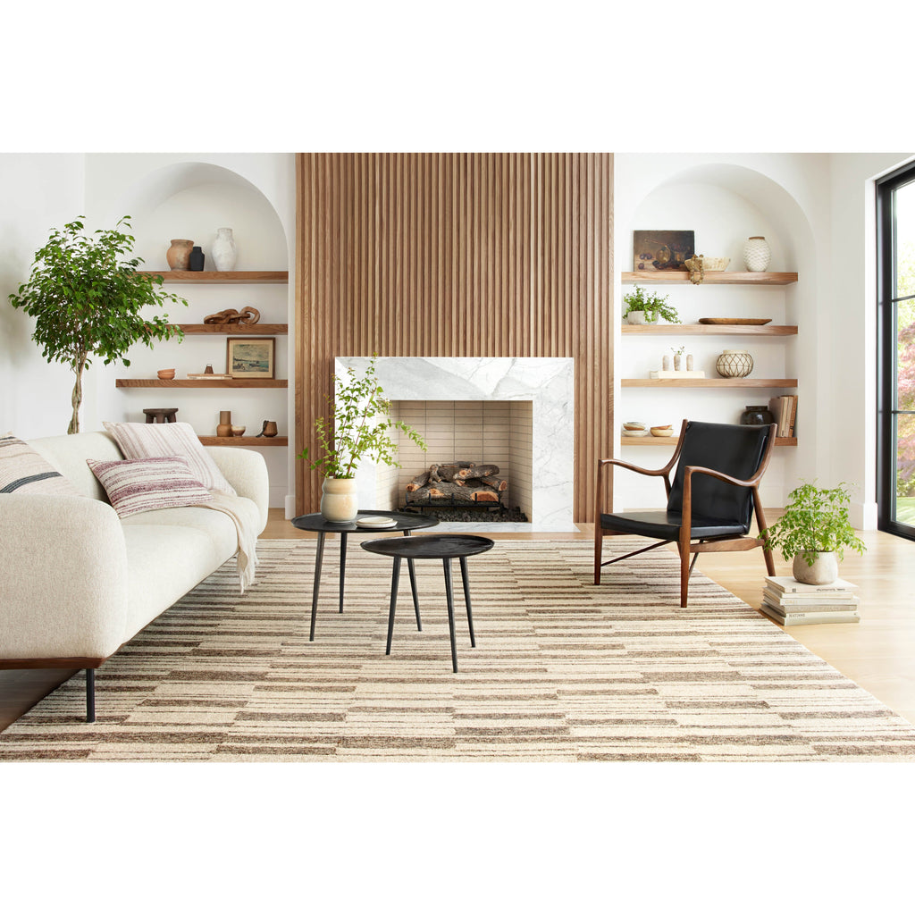 Polly Beige / Tobacco Rug | Chris Loves Julia x Loloi - Light House Co.
