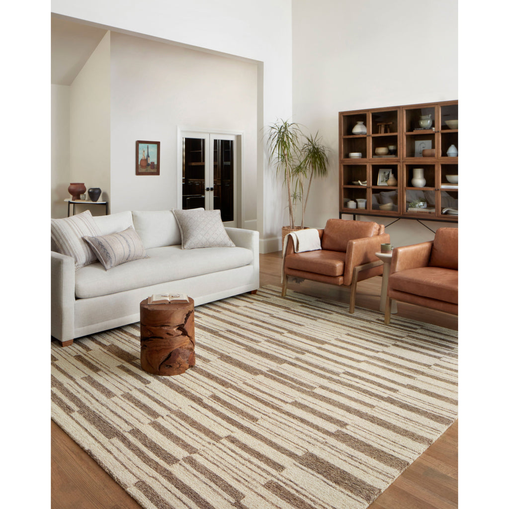 Polly Beige / Tobacco Rug | Chris Loves Julia x Loloi - Light House Co.