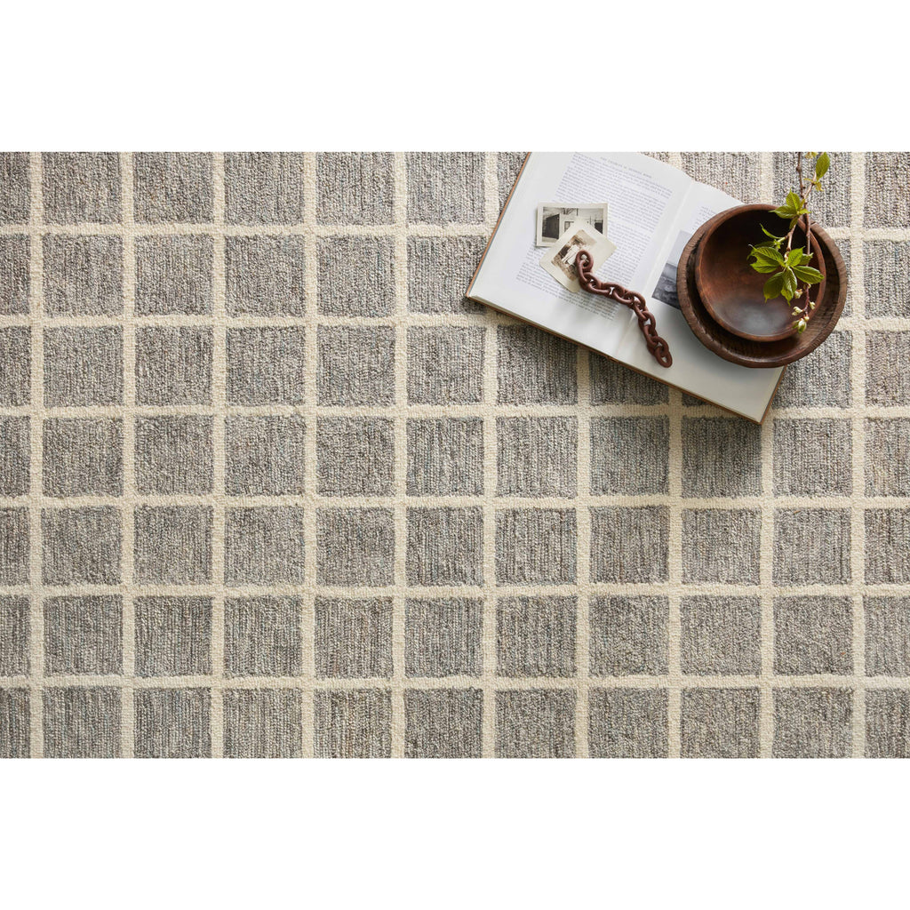 Polly Slate / Ivory Rug | Chris Loves Julia x Loloi - Light House Co.