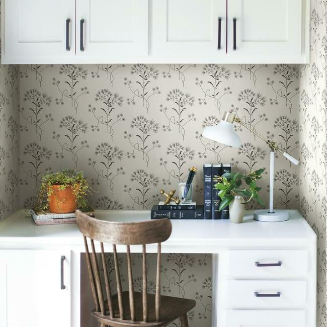 Wildflower Premium Peel + Stick Wallpaper | Peel and Stick Wallpaper | York Wallcoverings - Light House Co.