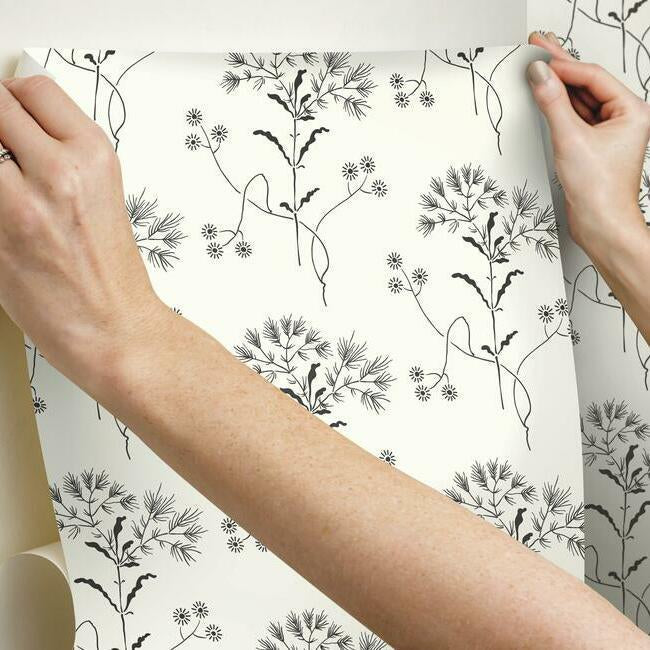Wildflower Premium Peel + Stick Wallpaper | Peel and Stick Wallpaper | York Wallcoverings - Light House Co.