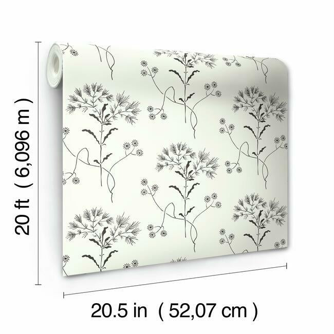 Wildflower Premium Peel + Stick Wallpaper | Peel and Stick Wallpaper | York Wallcoverings - Light House Co.