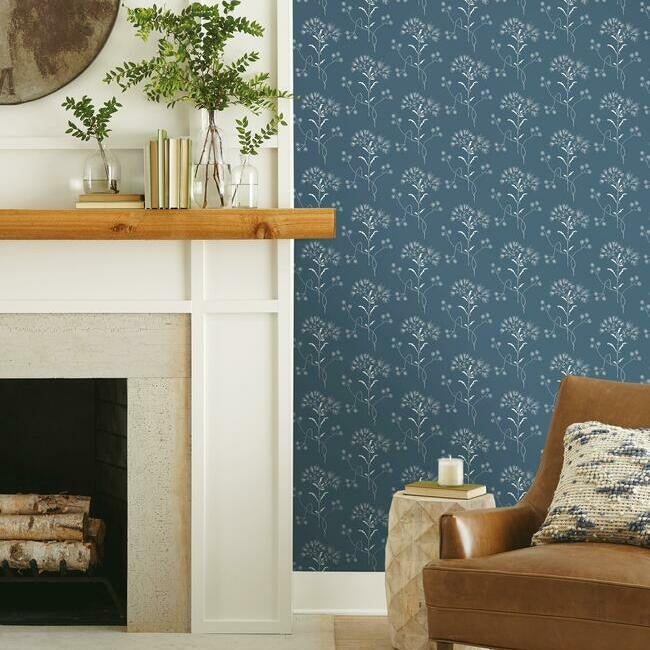 Wildflower Premium Peel + Stick Wallpaper | Peel and Stick Wallpaper | York Wallcoverings - Light House Co.