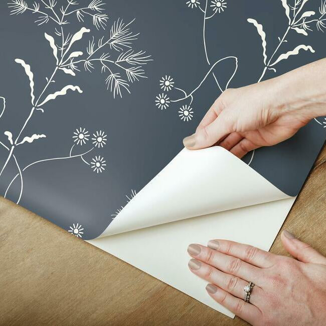 Wildflower Premium Peel + Stick Wallpaper | Peel and Stick Wallpaper | York Wallcoverings - Light House Co.