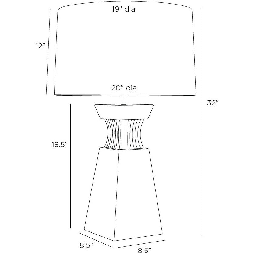 Dynasty Table Lamp - Light House Co.