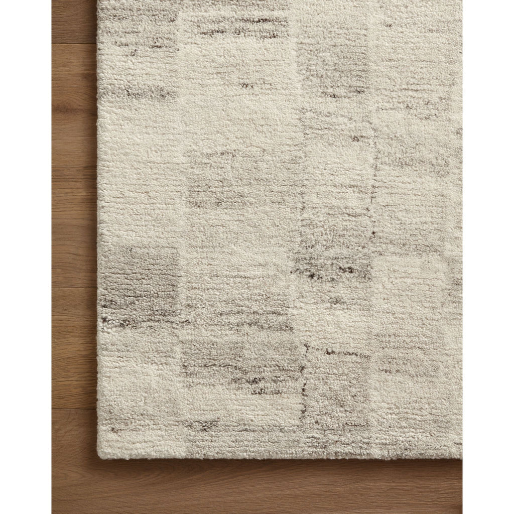 Rocky Ivory / Silver Rug | Amber Lewis x Loloi - Light House Co.