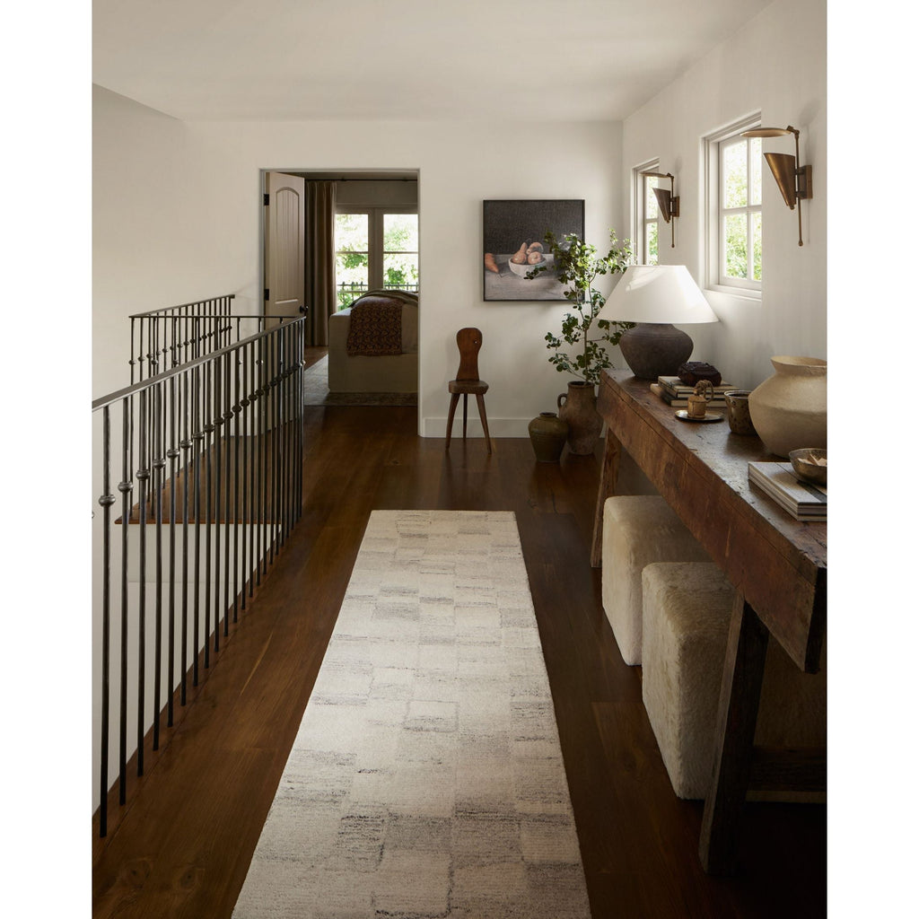 Rocky Ivory / Silver Rug | Amber Lewis x Loloi - Light House Co.