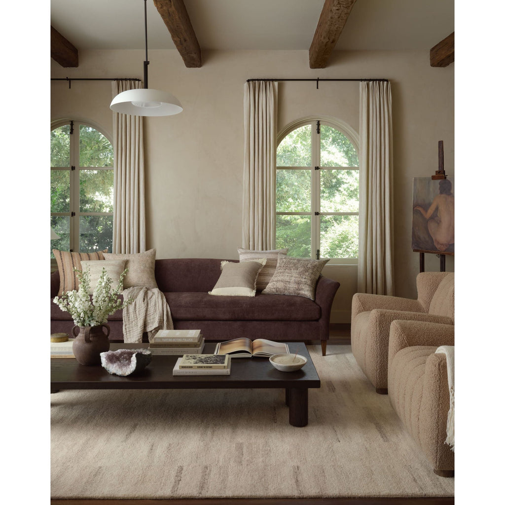 Rocky Natural / Fog Rug | Amber Lewis x Loloi - 5'-0" x 7'-6" | Open Box - Light House Co.