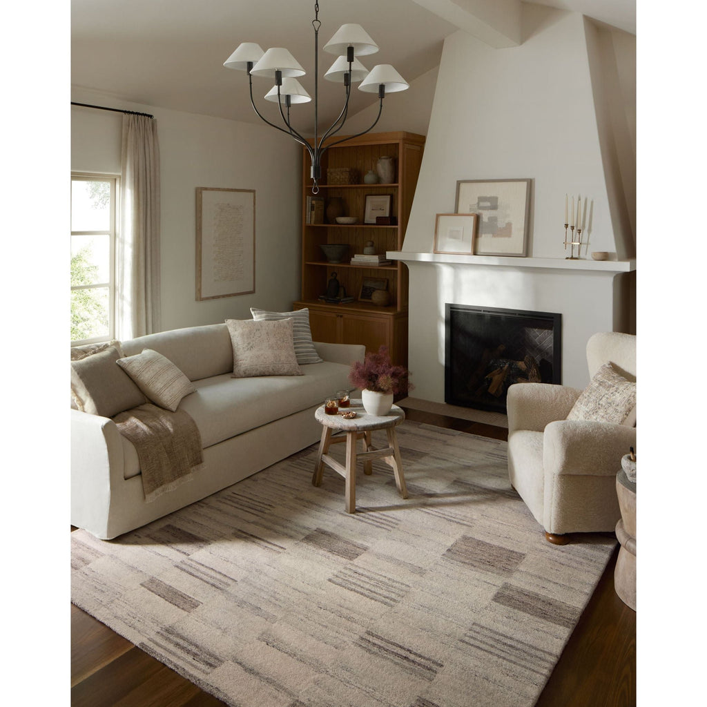 Rocky Ivory / Dove Rug | Amber Lewis x Loloi - Light House Co.