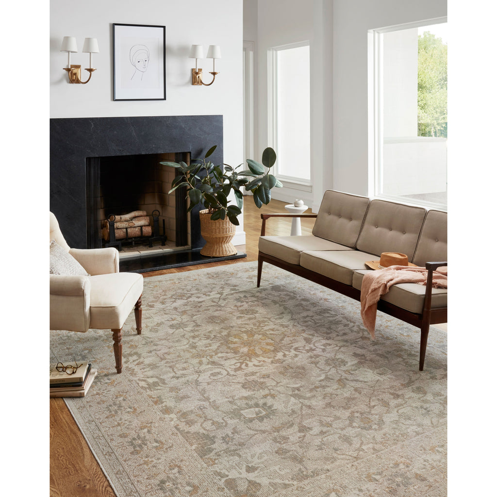 Rosemarie Ivory / Natural Rug | Chris Loves Julia x Loloi - Light House Co.