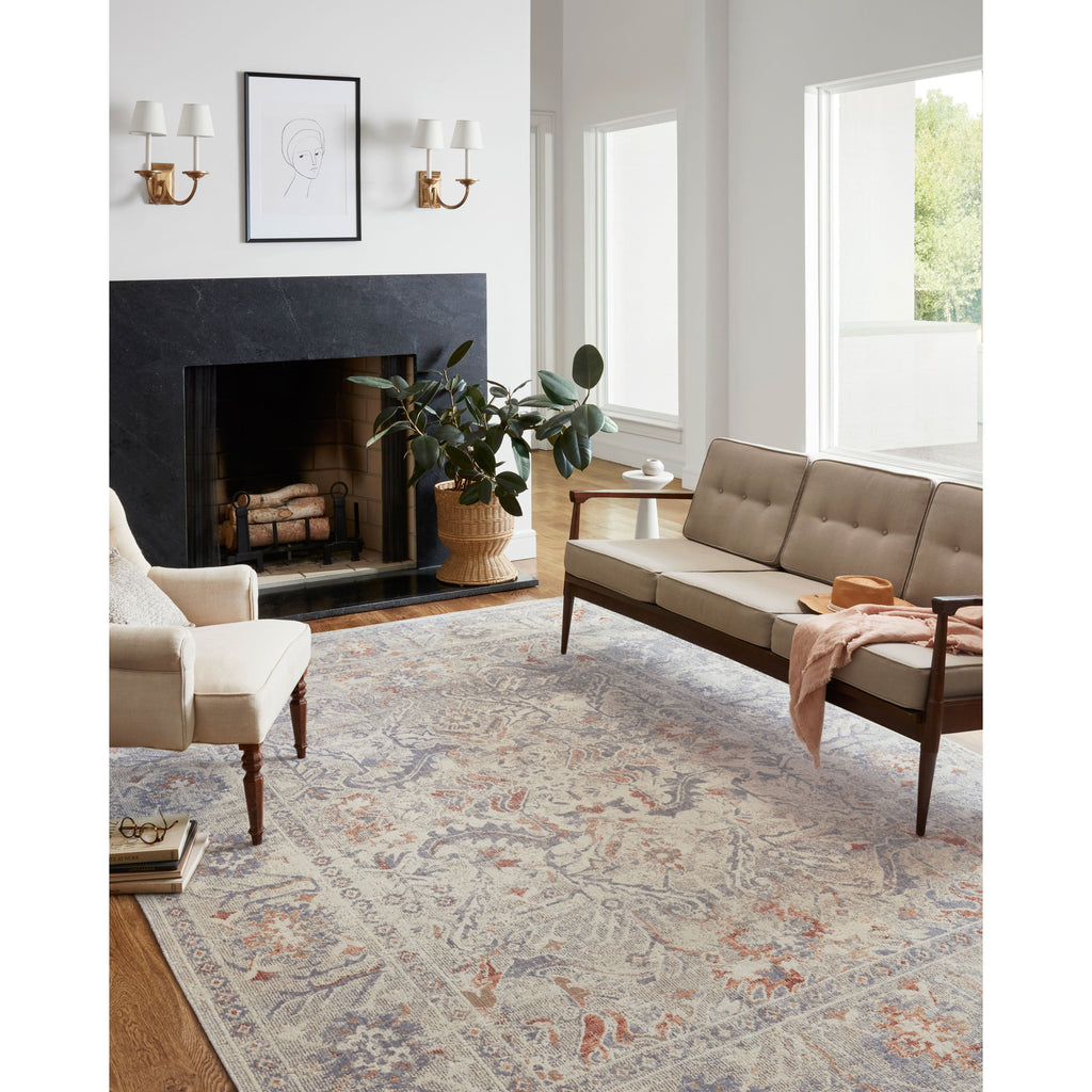 Rosemarie Oatmeal / Lavender Rug | Chris Loves Julia x Loloi - Light House Co.