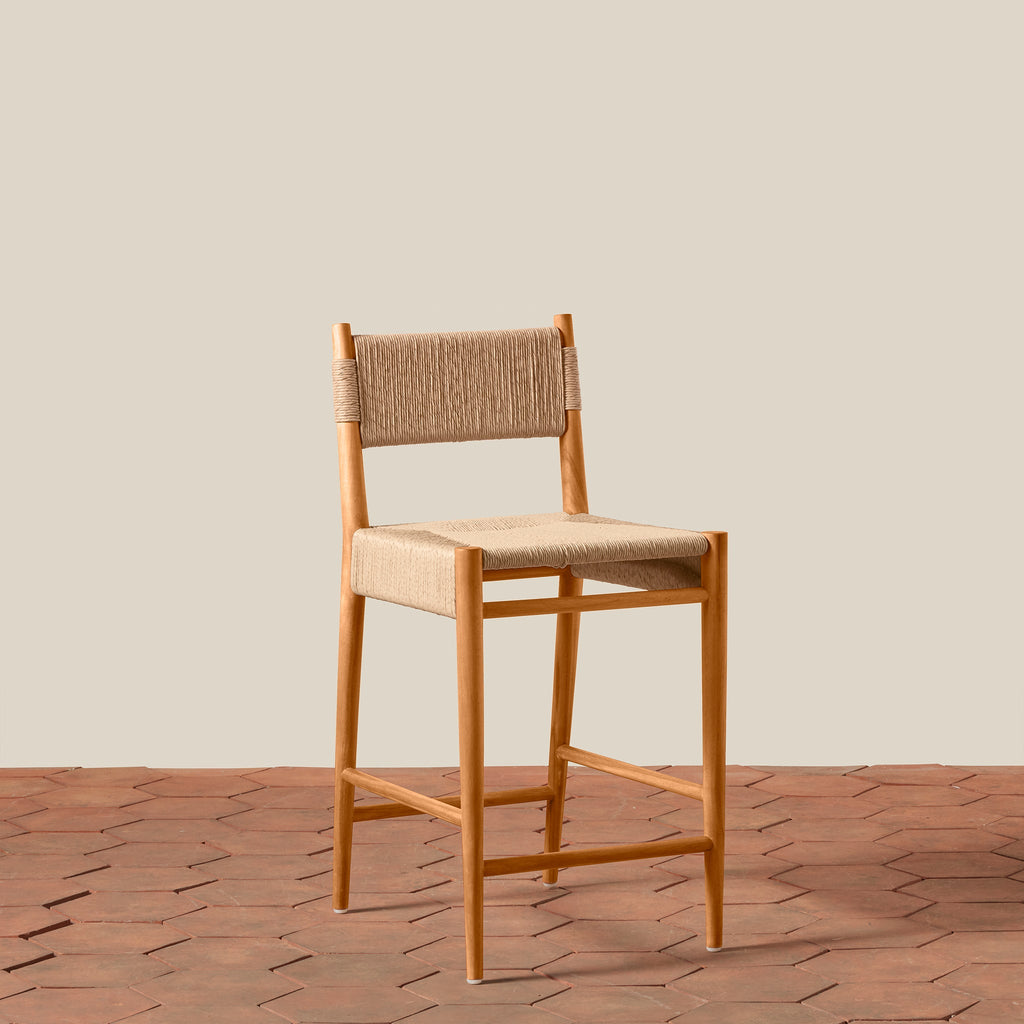 Alma Indoor/Outdoor Counter Stool - Light House Co.