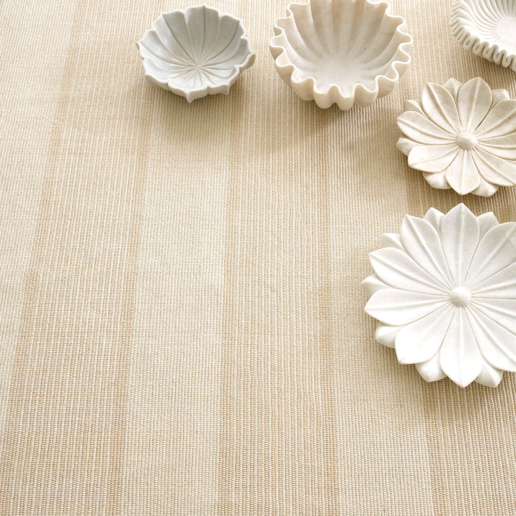 La Mirada Wheat Woven Cotton Rug - Light House Co.