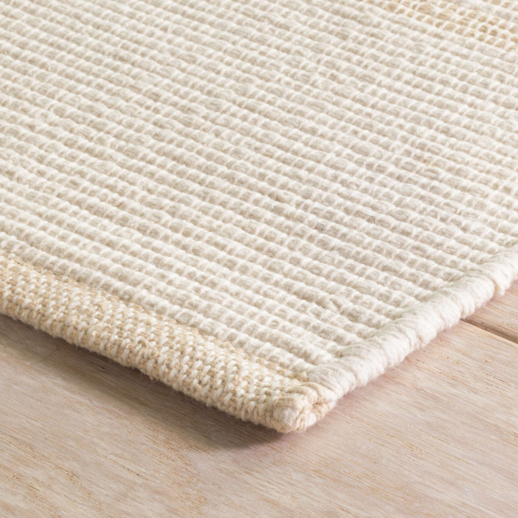 La Mirada Wheat Woven Cotton Rug - Light House Co.