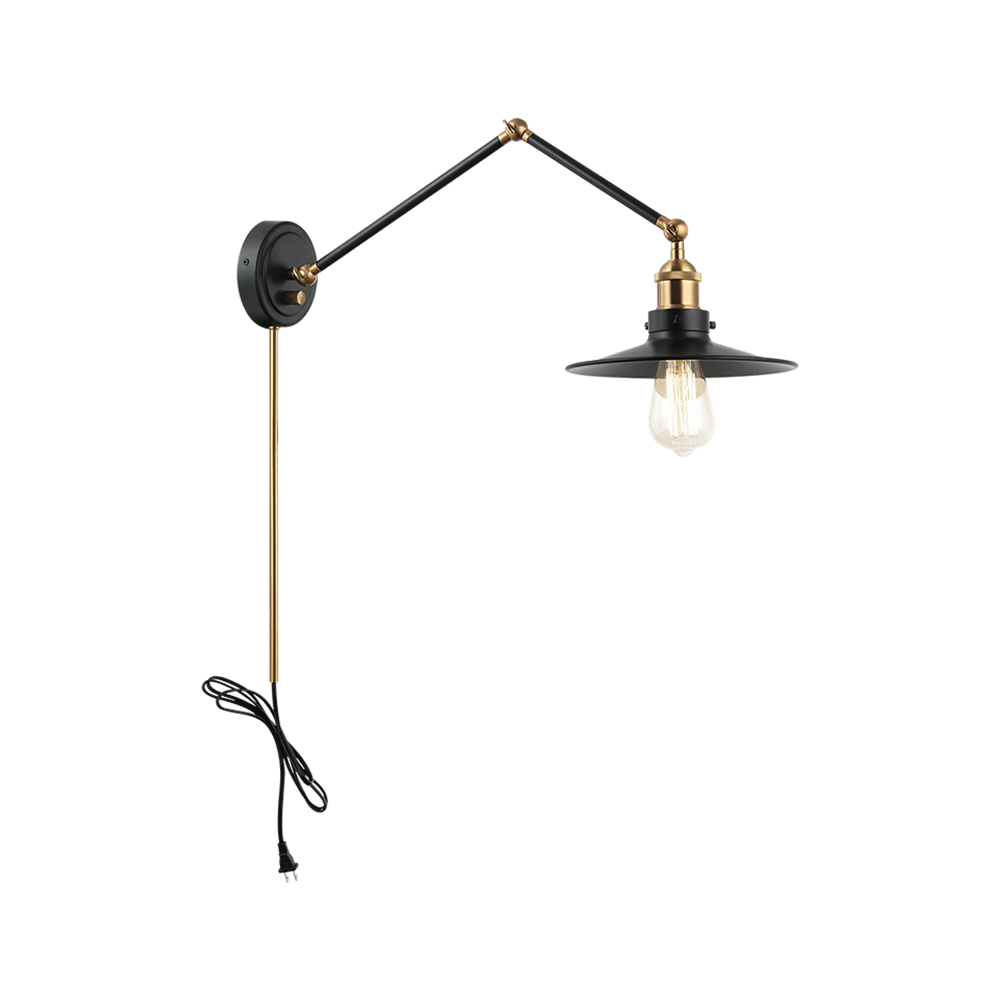 Brixson Swing Arm Wall Sconce - Light House Co.