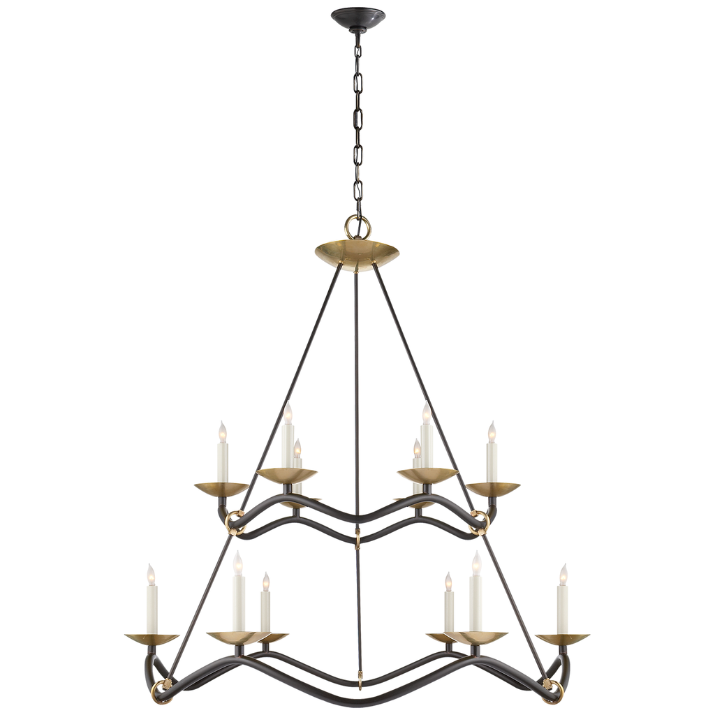 Choros Two-Tier Chandelier - Light House Co.