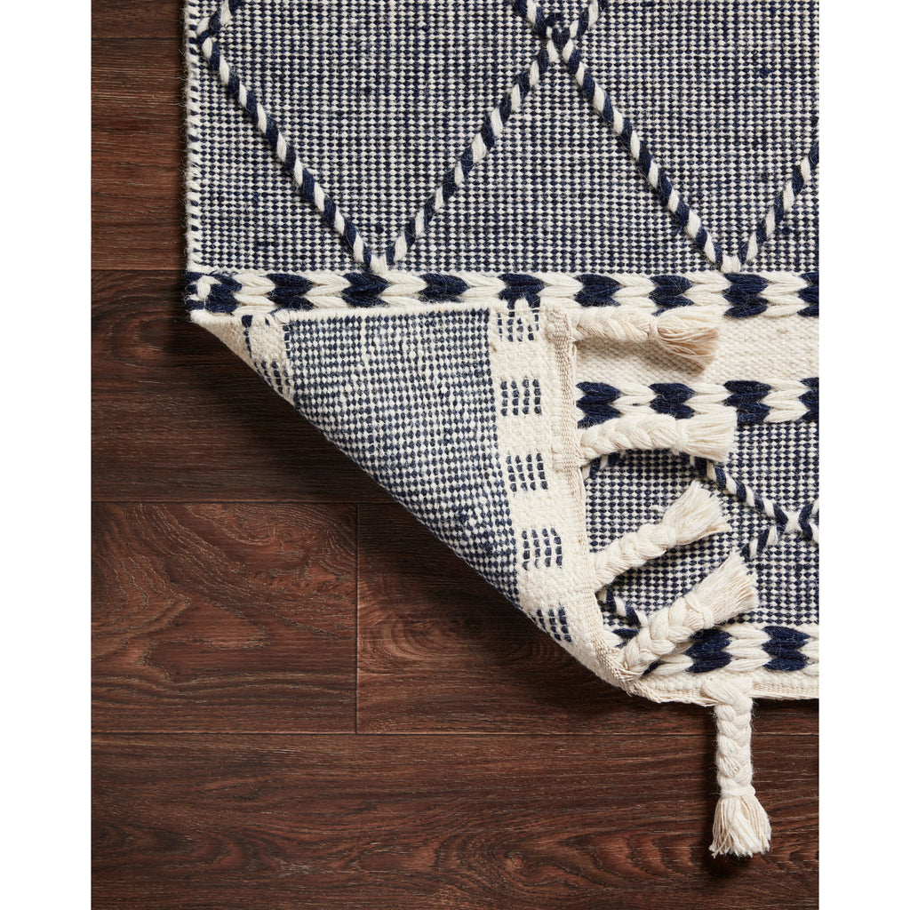 Sawyer Navy Rug - Light House Co.