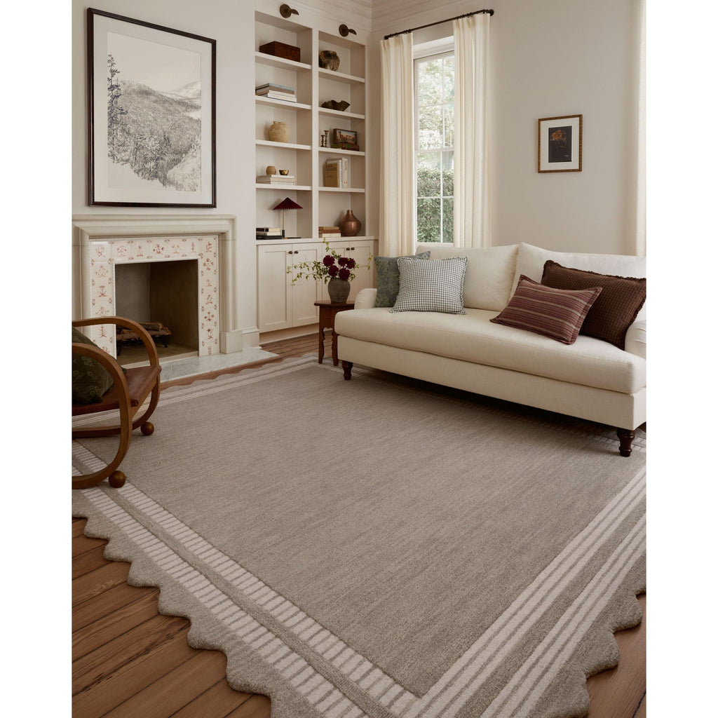 Scottie Fog / Ivory Rug | Chris Loves Julia x Loloi - Light House Co.