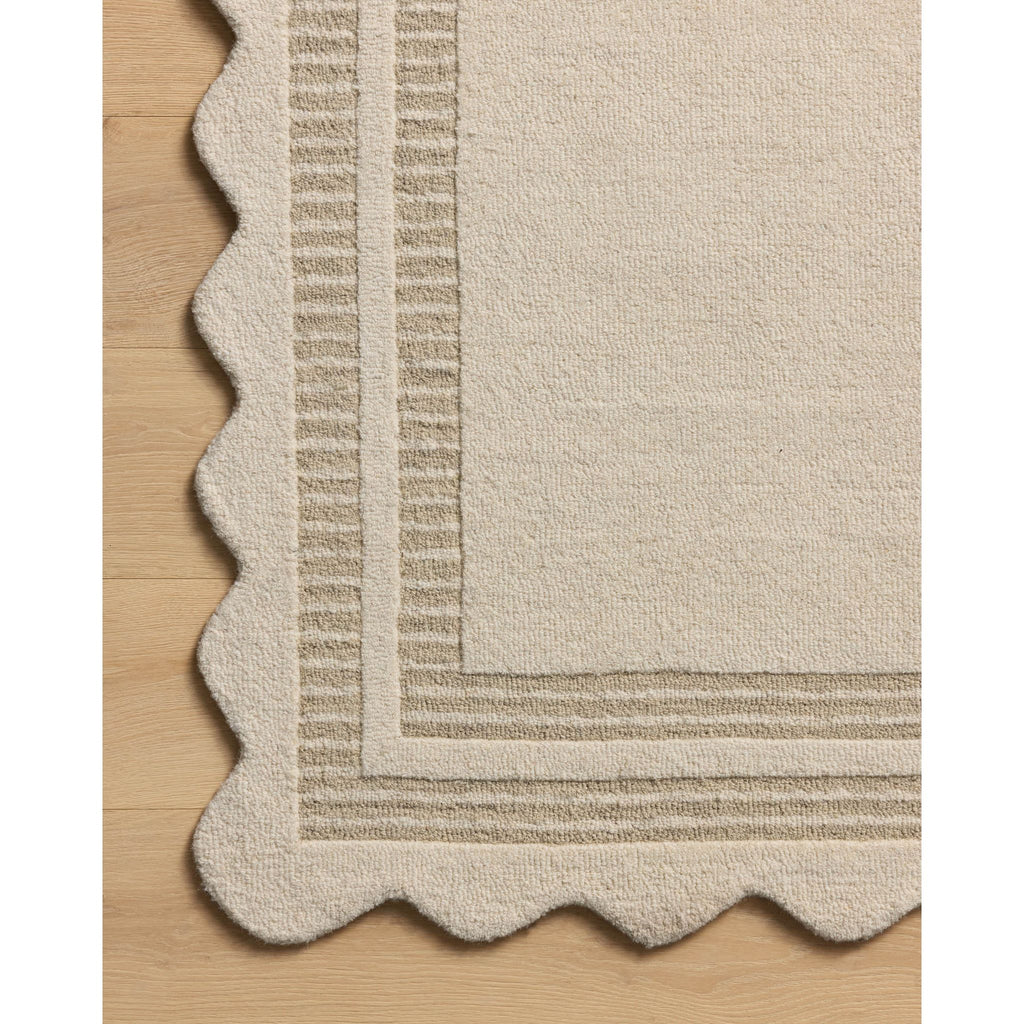 Scottie Ivory / Grey Rug | Chris Loves Julia x Loloi - Light House Co.