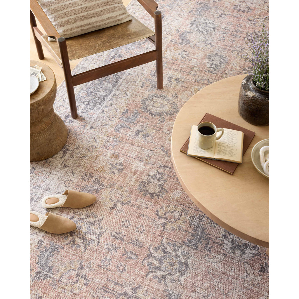 Skye Blush / Grey Rug | Open Box - Light House Co.