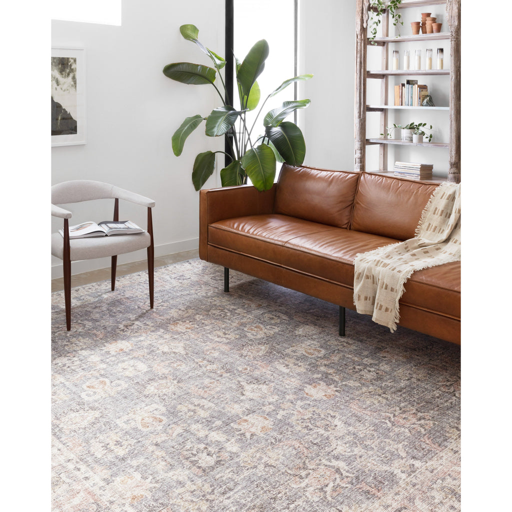 Skye Grey / Apricot Rug - Light House Co.