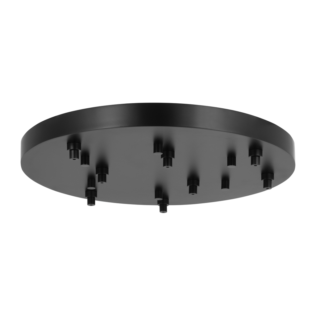 24" Round Multiport Canopy | Light Canopies | Visual Comfort Modern - Light House Co.