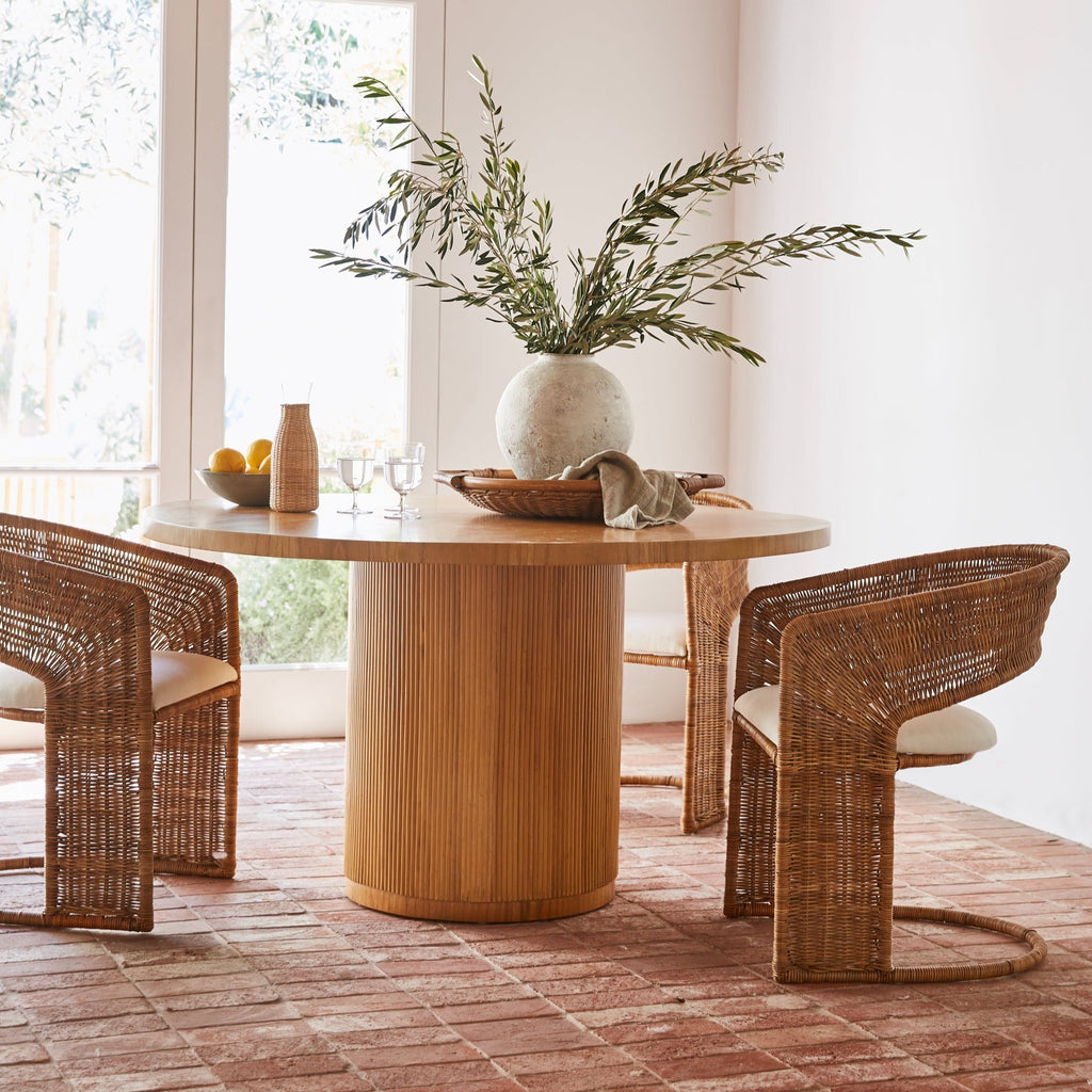 Gabriella Round Dining Table - Light House Co.