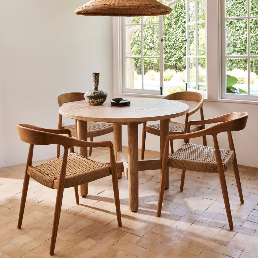 Ingrid Woven Arm Chair - Light House Co.