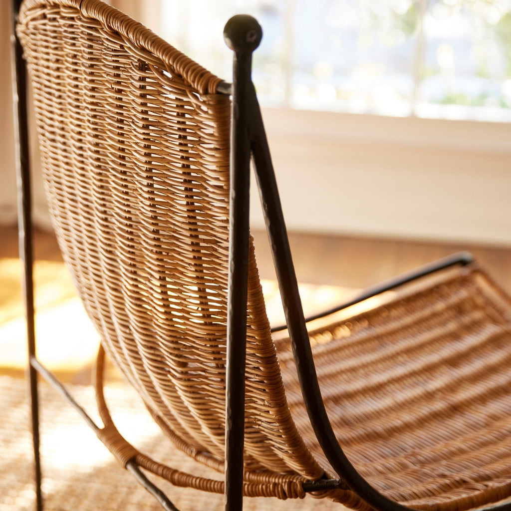 Lacoste Indoor/Outdoor Wicker Lounge Chair - Light House Co.
