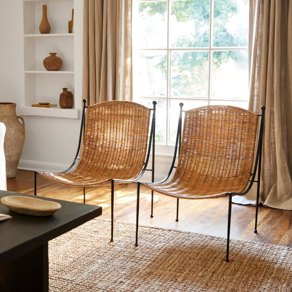 Lacoste Indoor/Outdoor Wicker Lounge Chair - Light House Co.