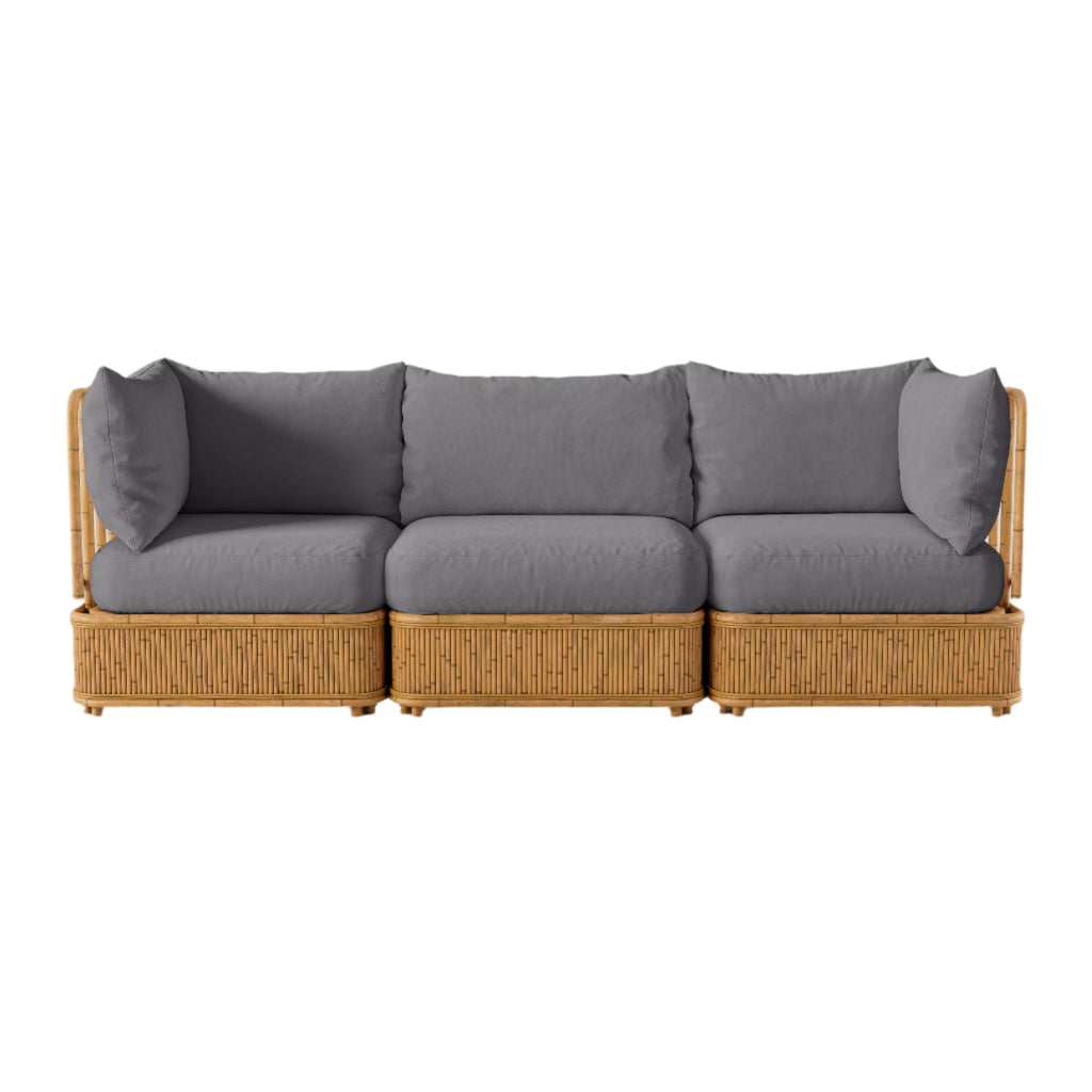 Natura Sofa - Charcoal - Light House Co.
