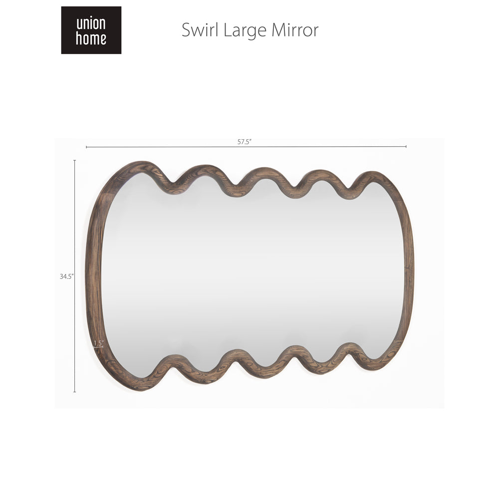 Swirl Large Mirror - Light House Co.
