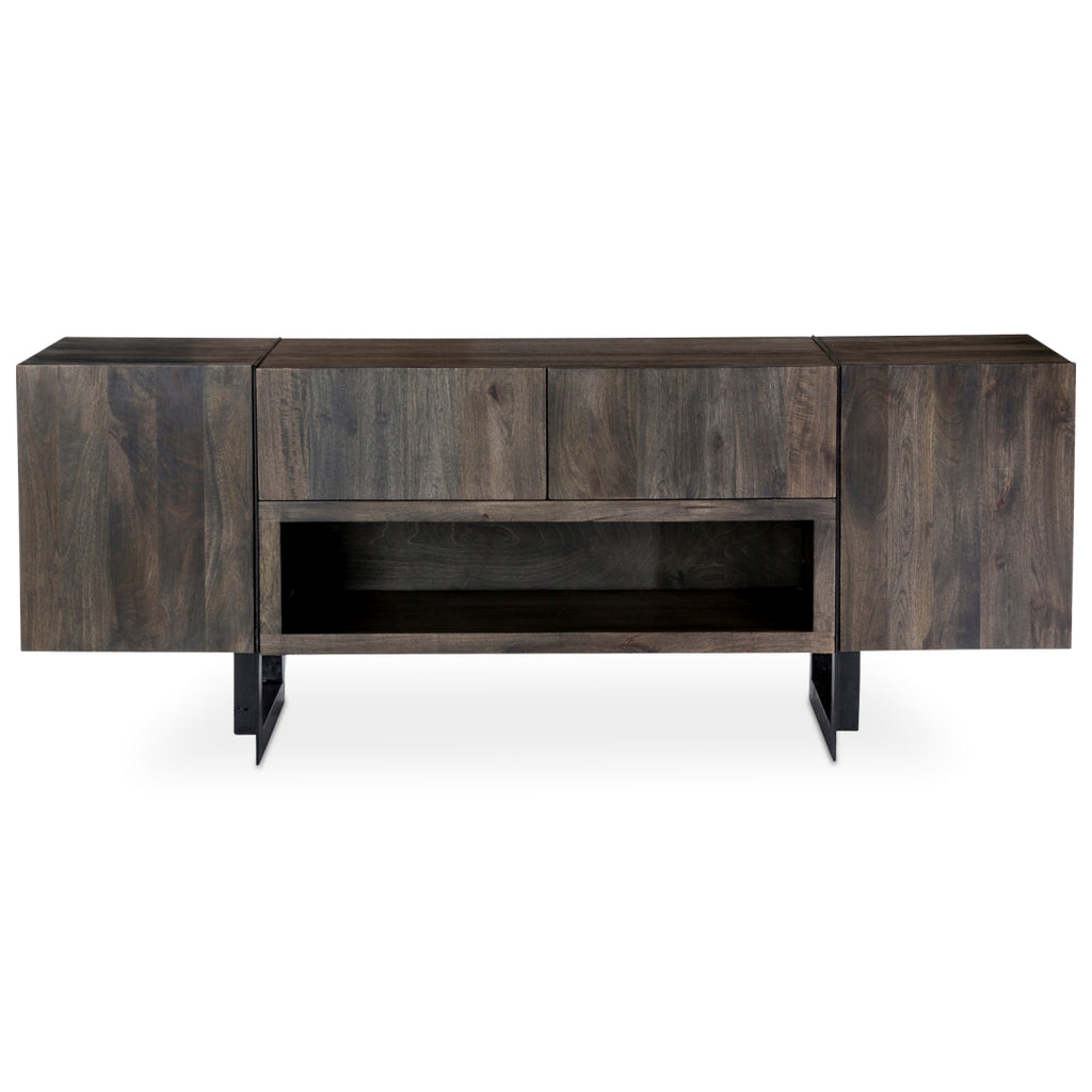 Tiburon Natural Media Cabinet - Light House Co.