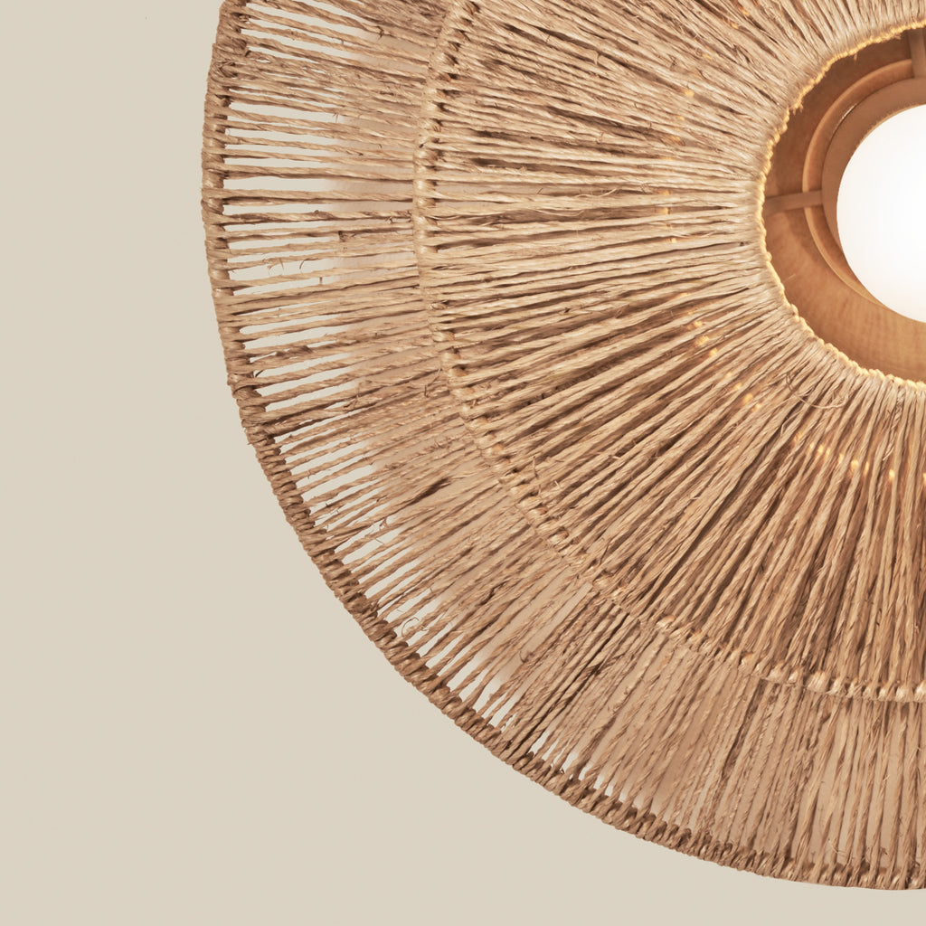 Condesa Jute Sconce - Light House Co.