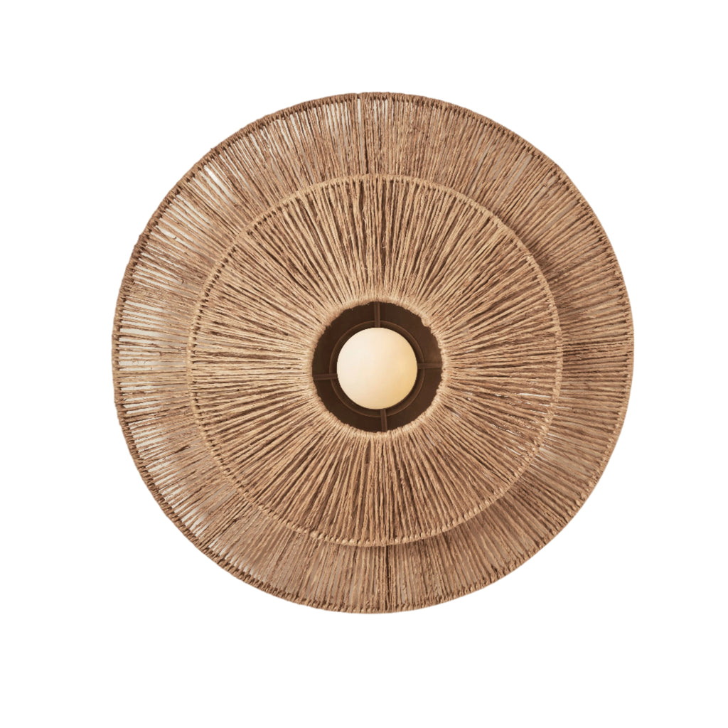 Condesa Jute Sconce - Light House Co.