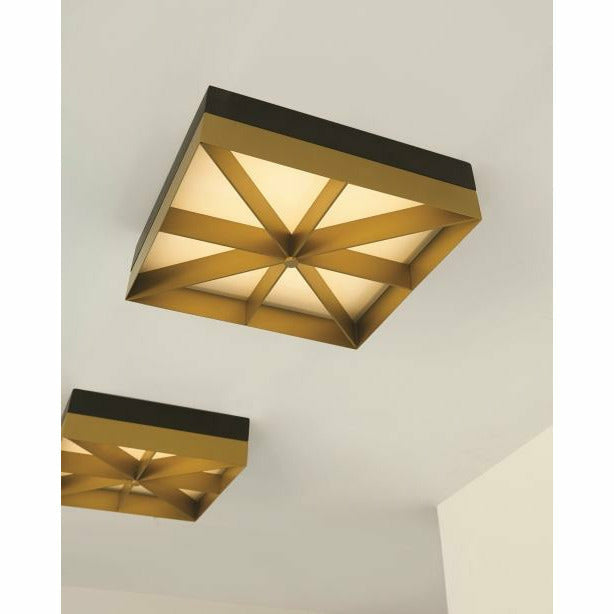Loom 14 Square Flush Mount - Light House Co.