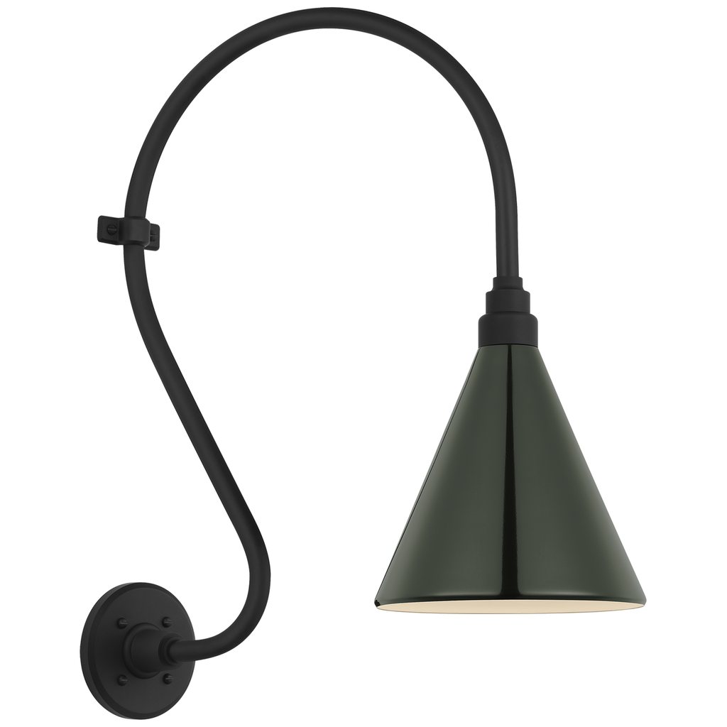 Academy 15" Larrabee Barn Light | Barn Lights | Visual Comfort Signature - Light House Co.