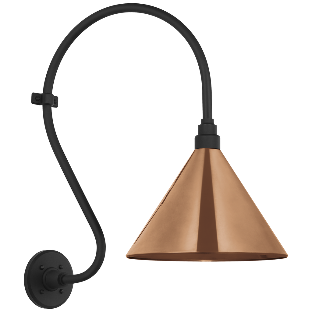 Academy 15" Larrabee Barn Light | Barn Lights | Visual Comfort Signature - Light House Co.