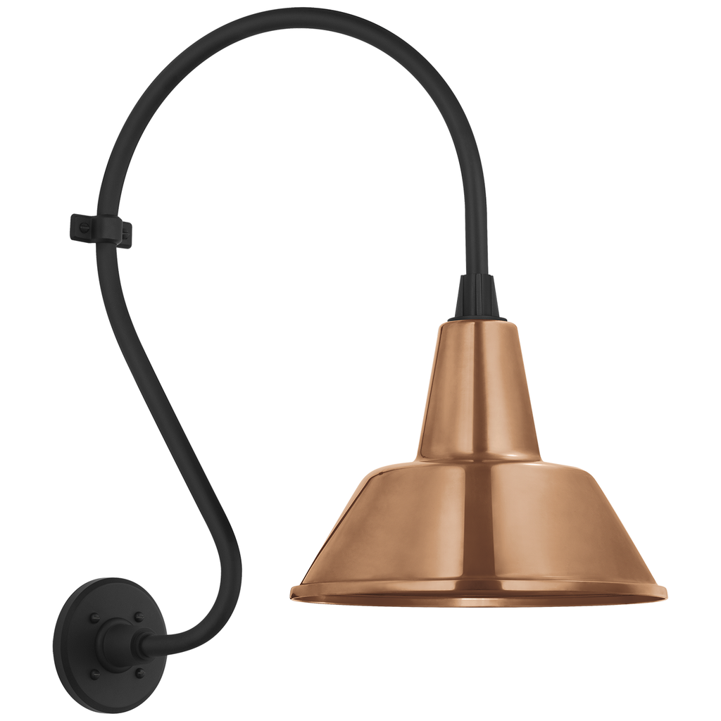 Academy 15" Larrabee Barn Light | Barn Lights | Visual Comfort Signature - Light House Co.