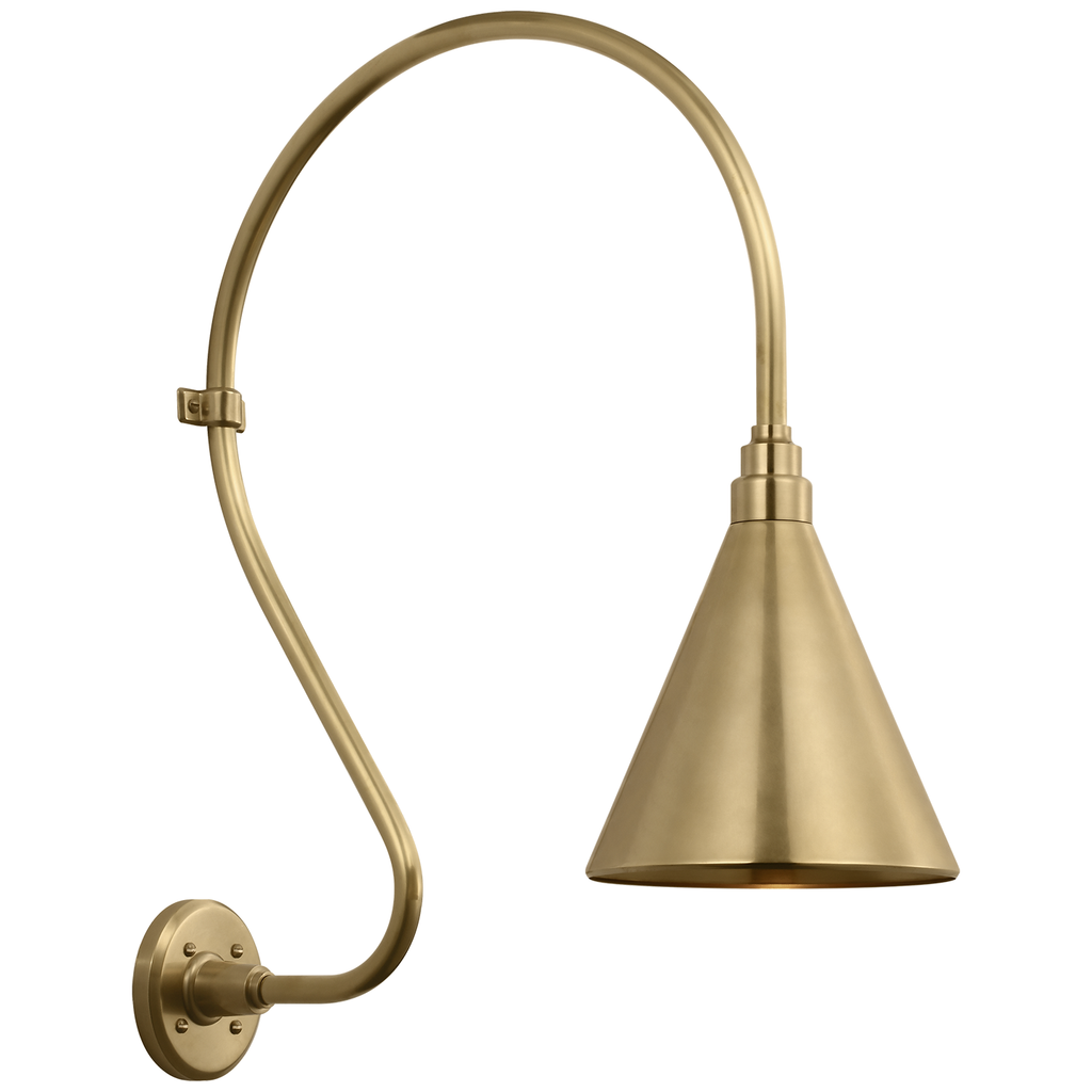 Academy 18" Larrabee Barn Light | Barn Lights | Visual Comfort Signature - Light House Co.
