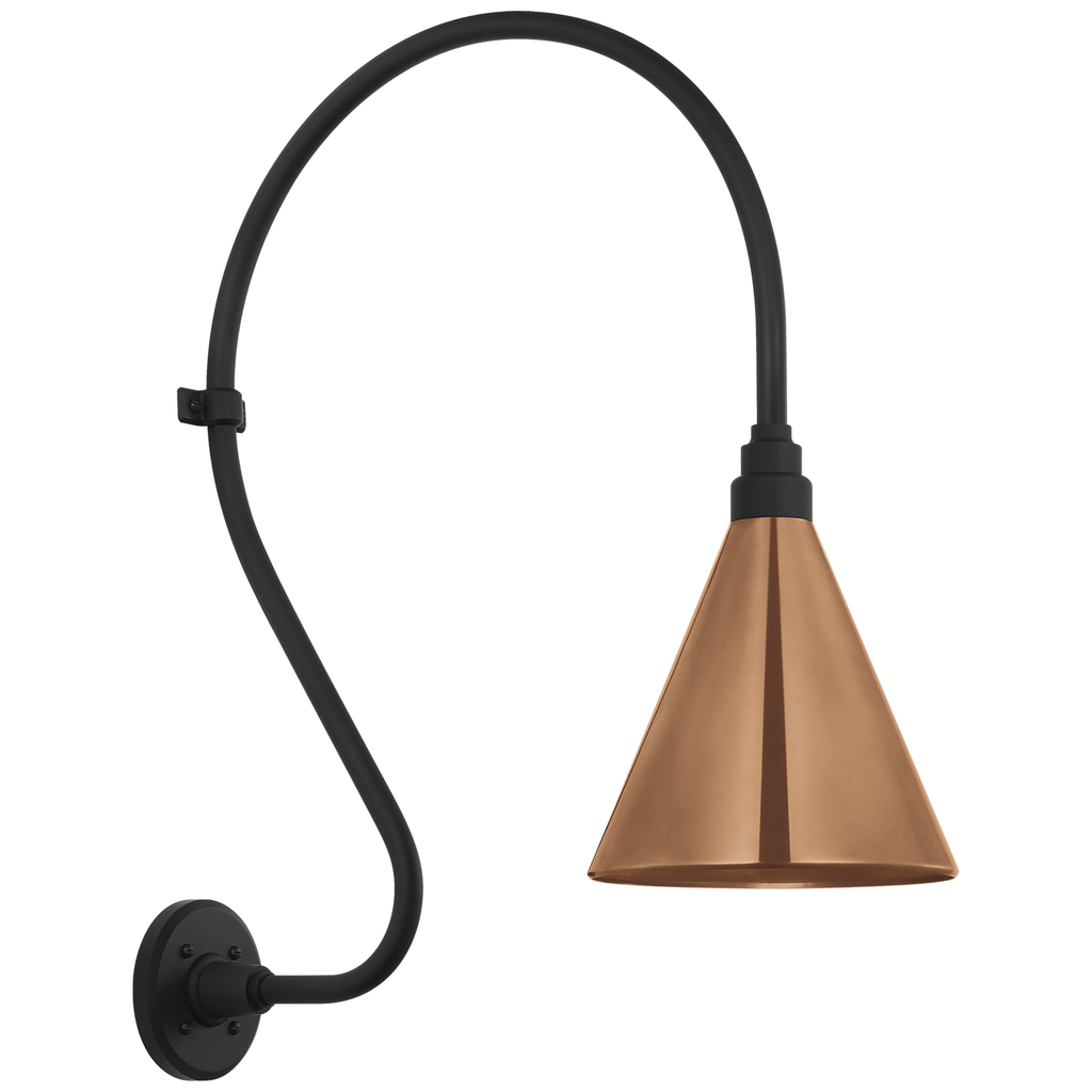 Academy 18" Larrabee Barn Light | Barn Lights | Visual Comfort Signature - Light House Co.