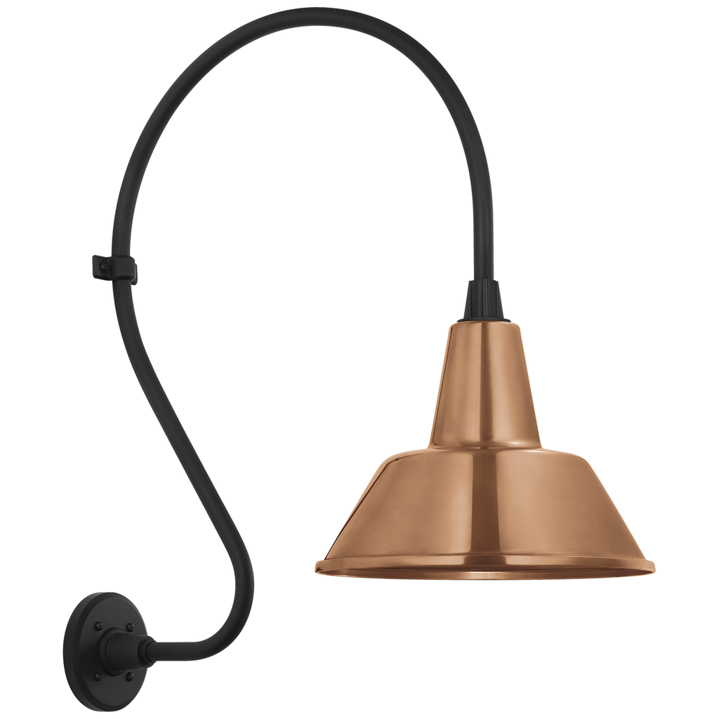 Academy 18" Larrabee Barn Light | Barn Lights | Visual Comfort Signature - Light House Co.