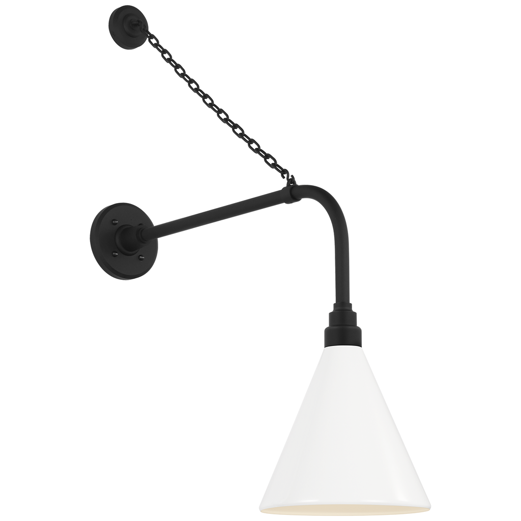 Academy 20" Anchored Rex Barn Light | Barn Lights | Visual Comfort Signature - Light House Co.