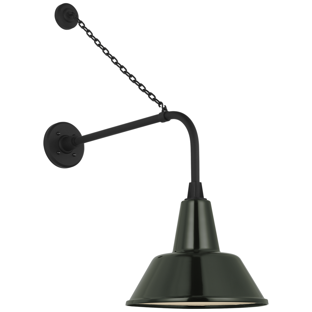 Academy 20" Anchored Rex Barn Light | Barn Lights | Visual Comfort Signature - Light House Co.