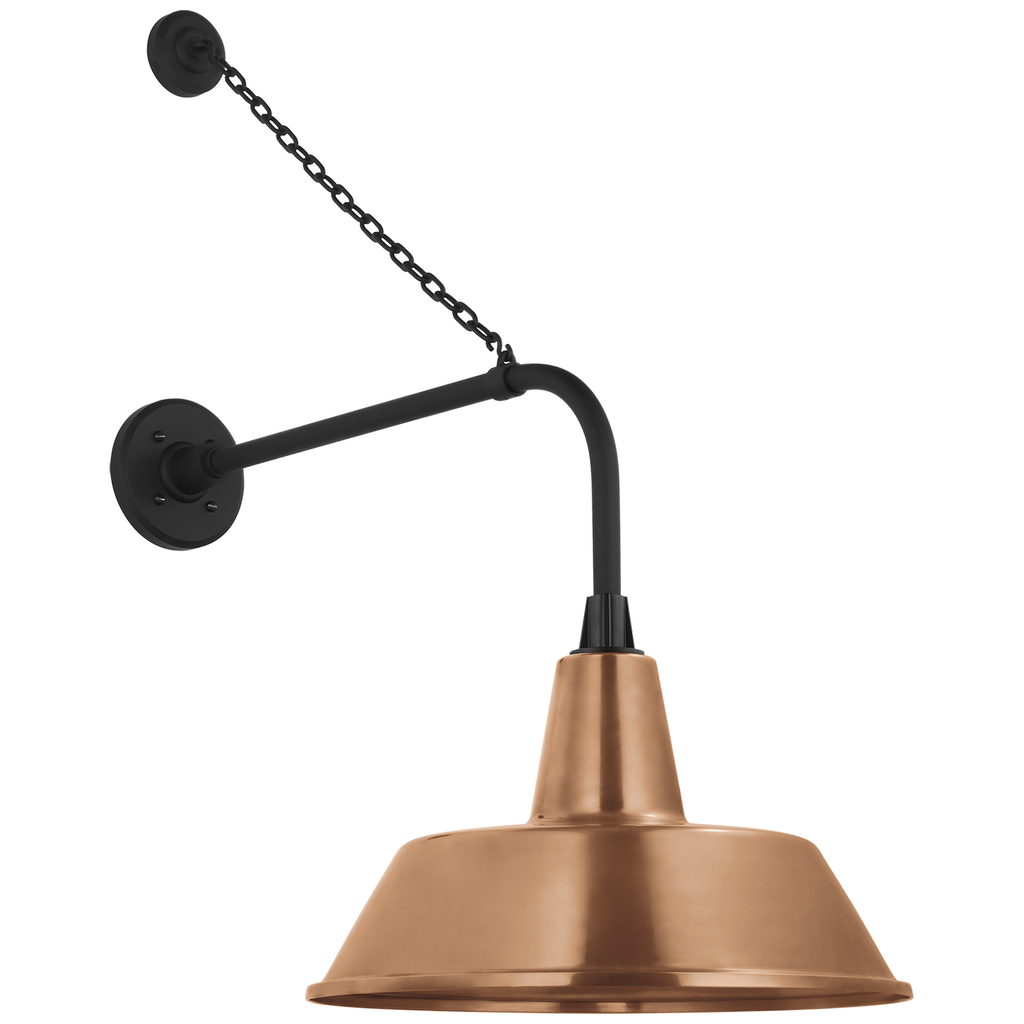 Academy 20" Anchored Rex Barn Light | Barn Lights | Visual Comfort Signature - Light House Co.