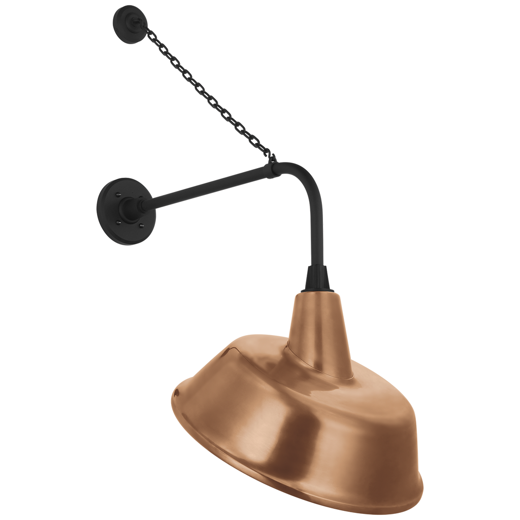 Academy 20" Anchored Rex Barn Light | Barn Lights | Visual Comfort Signature - Light House Co.