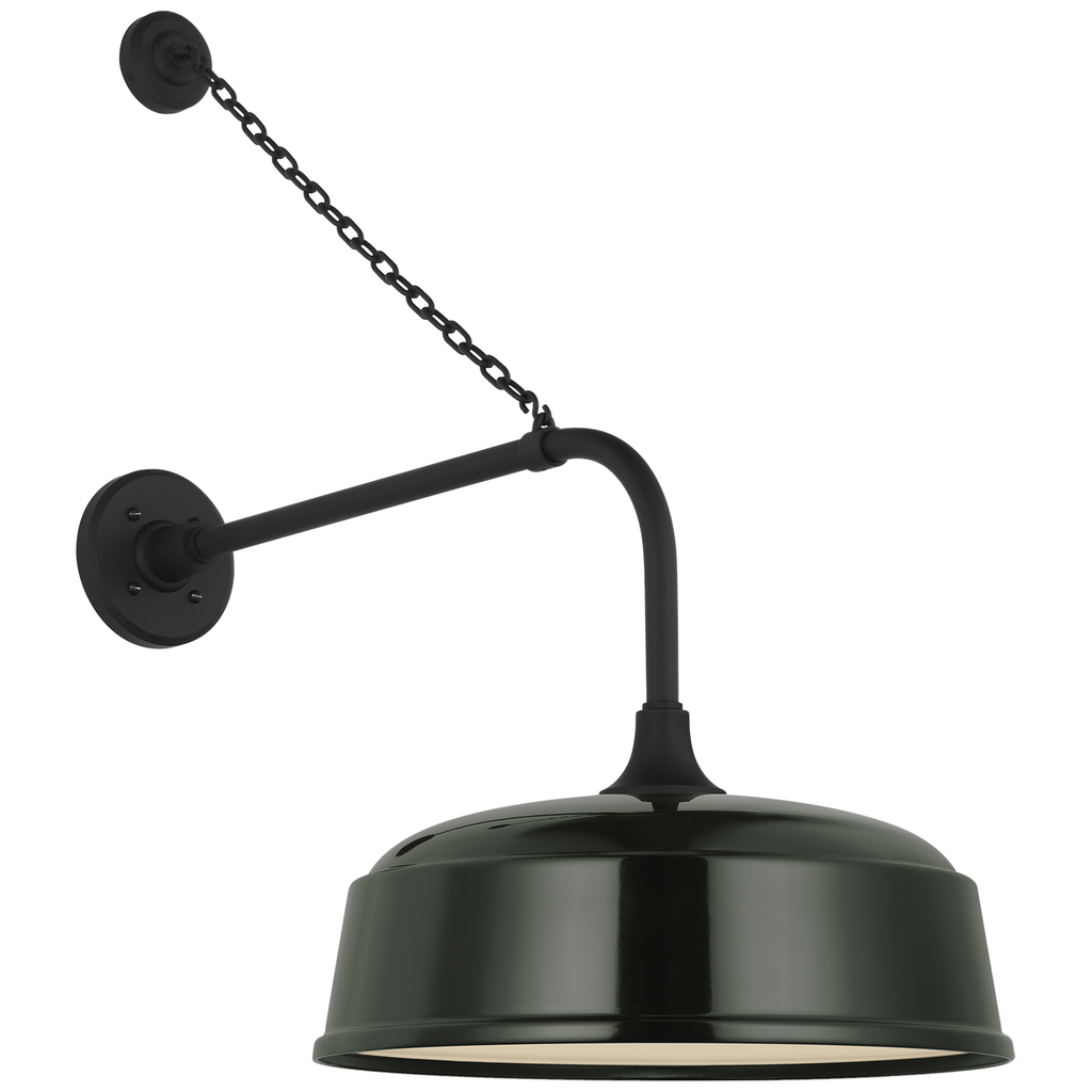 Academy 20" Anchored Rex Barn Light | Barn Lights | Visual Comfort Signature - Light House Co.