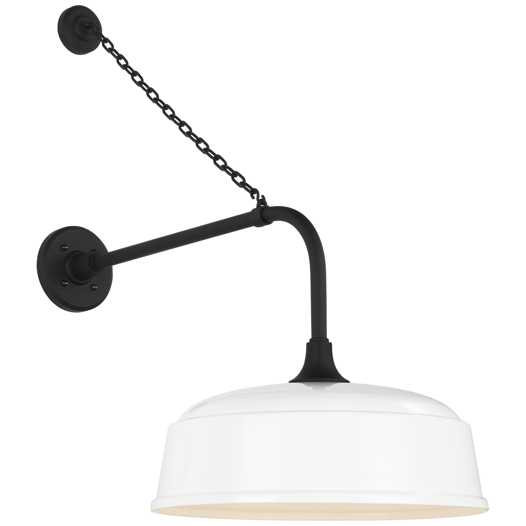 Academy 20" Anchored Rex Barn Light | Barn Lights | Visual Comfort Signature - Light House Co.