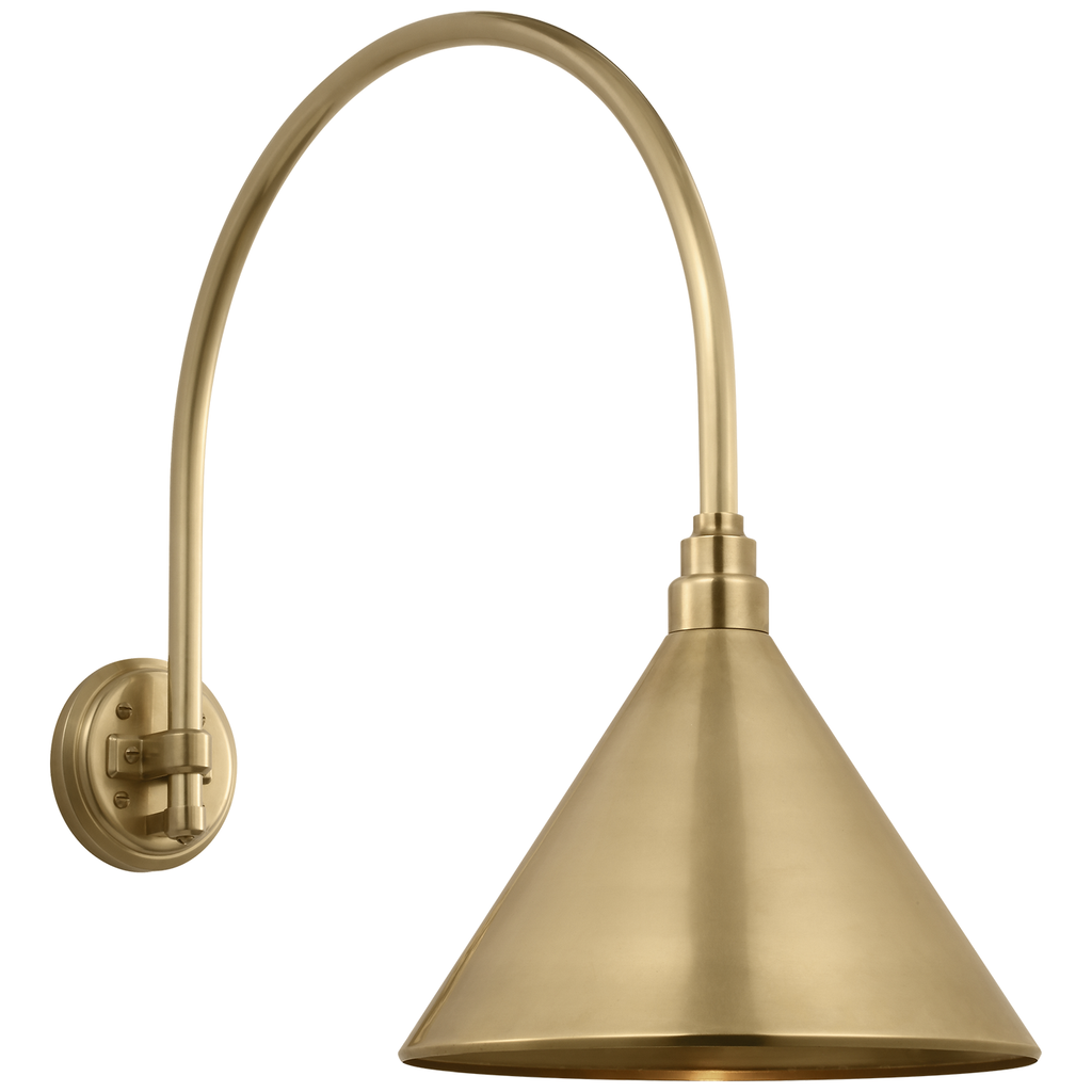 Academy 19.5" Arched Mack Barn Light | Barn Lights | Visual Comfort Signature - Light House Co.