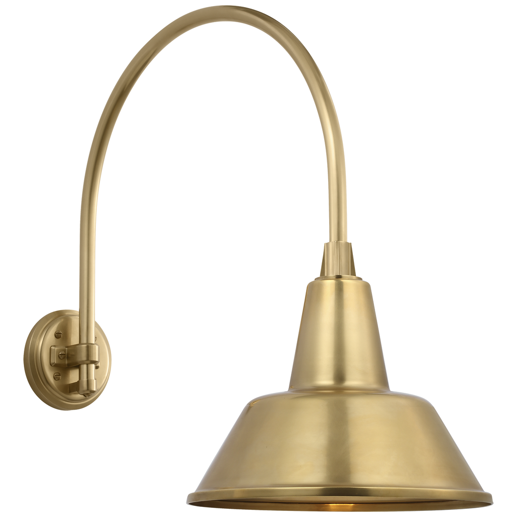 Academy 19.5" Arched Mack Barn Light | Barn Lights | Visual Comfort Signature - Light House Co.